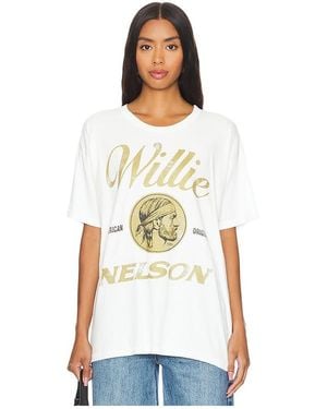 Daydreamer Willie Nelson American Original Merch Tee - White