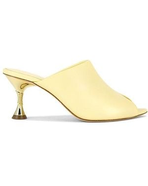 STUDIO AMELIA Helix 70 Mule - Yellow