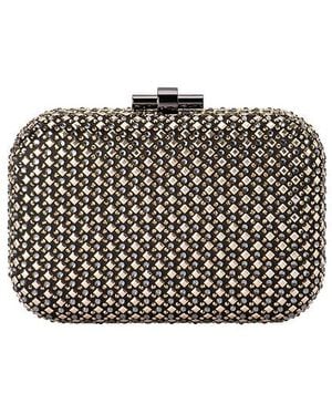 OLGA BERG Ellen Hotfix Clutch - Black