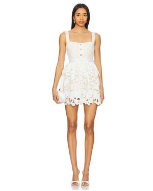 Self-Portrait Dress ミニドレス - ホワイト