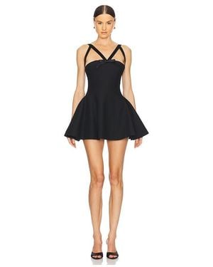 Mirror Palais Petite Duchess Mini Dress - Black