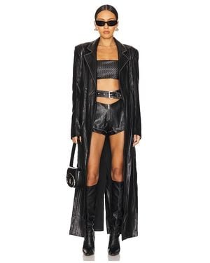 BY.DYLN Trenchcoat Julianna - Schwarz