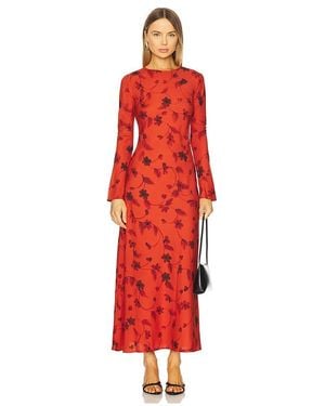 Faithfull the Brand Mesa Maxi Dress - Red
