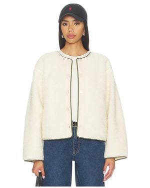 RE/DONE Chaqueta Cocoon En Color Crema Talla (También En Xs) - Neutro