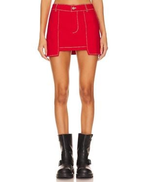 BY.DYLN X Revolve Copper Skirt - Red