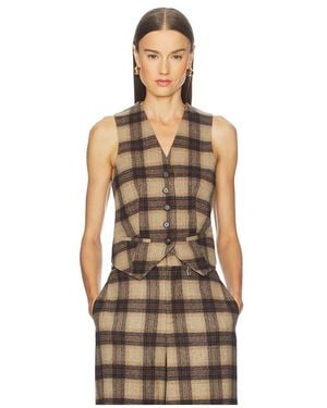 GIUSEPPE DI MORABITO Plaid Top - Natural