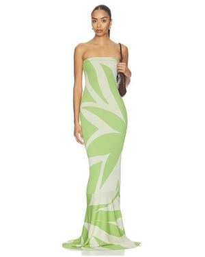 MISA Los Angles Lalit Dress - Green