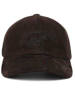 Siegelman Stable X Fwrd Suede Dad Hat - Black