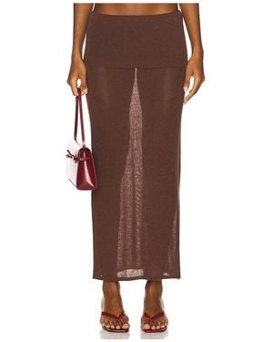 geel Danni Skirt - Brown