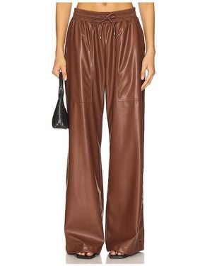Heroine Sport Cara Leather Pant - Brown