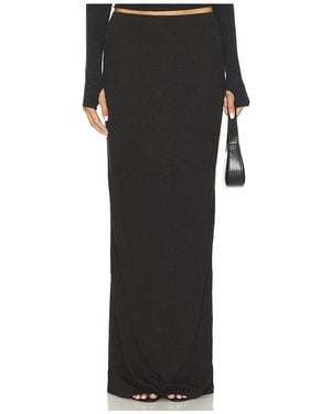 SNDY'S Tilde Maxi Skirt - Black