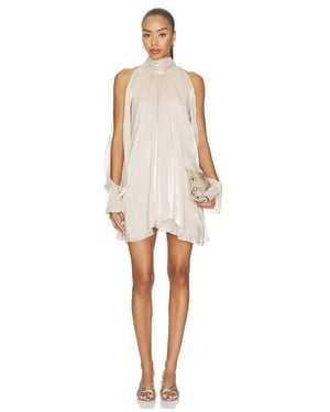 MORE TO COME Tilly Mini Dress - Natural