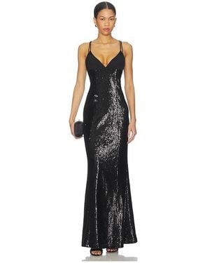 Lovers + Friends Abendkleid Bonnie - Schwarz