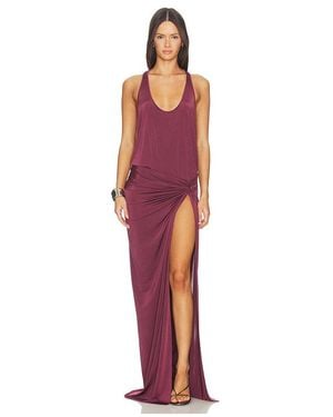 ANDAMANE Juno Tank Maxi Dress - Red