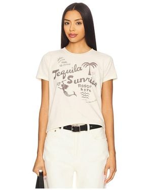 Mother The Boxy Goodie Goodie Tee - Natural