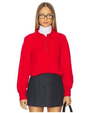 Sold Out NYC The Cashmere Polo - Red