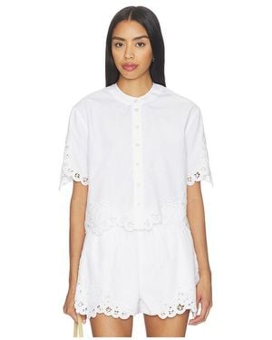 Veronica Beard Aleck Shirt - White