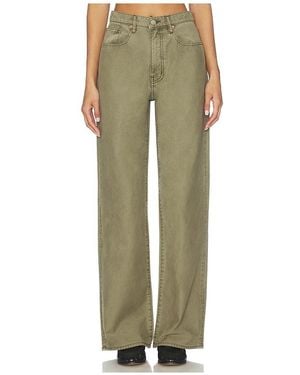 Denimist Teri Wide Leg Jeans - Green