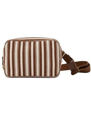 BEIS The Summer Stripe Belt Bag - Brown