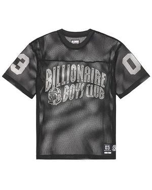 BBCICECREAM Varsity Football Jersey Short Sleeve Tee - Black