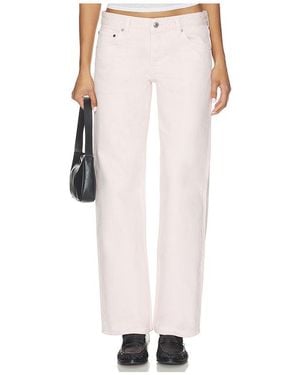 EB DENIM Low Rise Baggy Jean - White