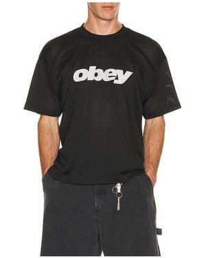Obey Mesh Practice Jersey - Black