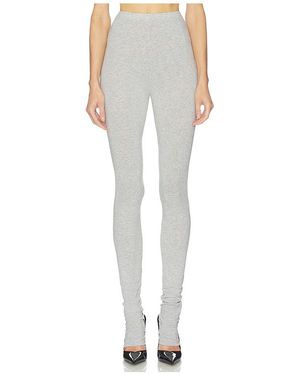 Helsa The Extra Long Jersey Legging - White