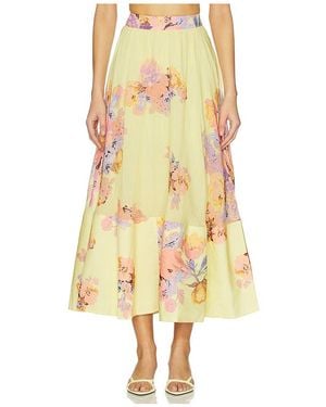 Hemant & Nandita Rock Skirt - Gelb