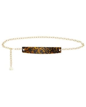 Lele Sadoughi Bessette Chain Belt - Multicolor