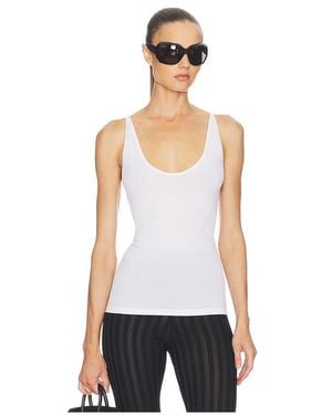 Helsa Cheraden Knit Core Tank - White