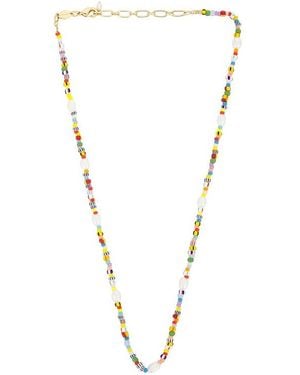 Anni Lu Petit Alaia Necklace - White