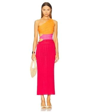 CAPITTANA Lauren Sunset Dress - Pink