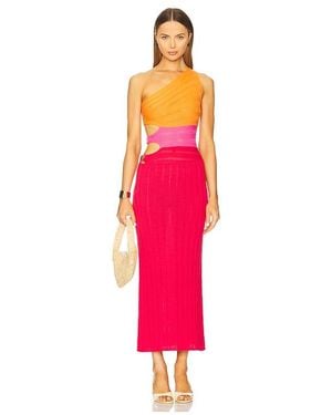 CAPITTANA Lauren Sunset Dress - Pink