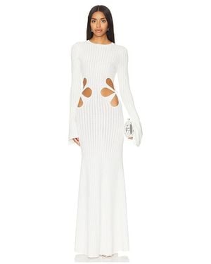 SAU LEE X Revolve Destiny Knit Dress - White