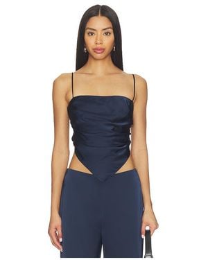 Amanda Uprichard Juna Top - Blue