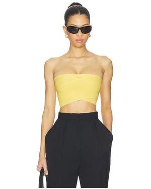 Balmain Brassiere Knit Top - Blue