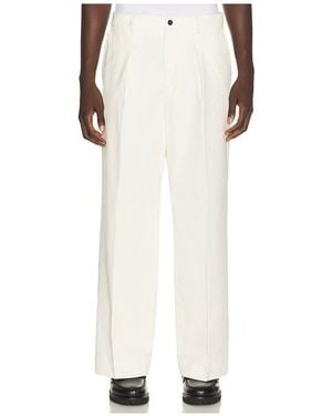 Second/Layer Saico Trouser - White