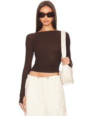 Michael Lauren Sorento Snap Cuff Top - Multicolour