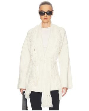By Malene Birger GILET DRAPÉ CANDELA en Ivory - Neutre