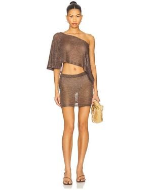 superdown Charlena Skirt Set - Natural
