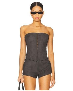 Nakedvice The Addison Top - Black