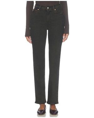 Levi's Ribcage Slim Straight Jean - Black