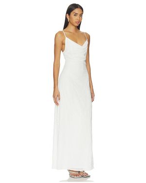 aqua color maxi dress Jadira Scarf Maxi Dress | Aqua | Womens
