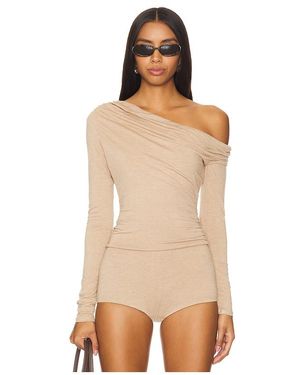 AFRM Bria Top En Color Taupe Talla En - Neutro