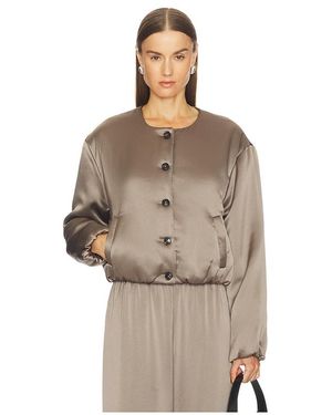 Leset Barb Bomber - Brown