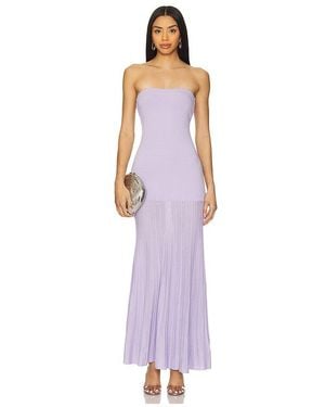 Line & Dot Arlo Tube Dress - Purple