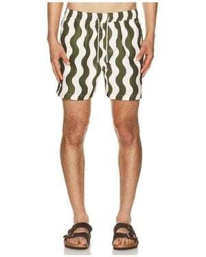 Oas Waver Swim Shorts - Black