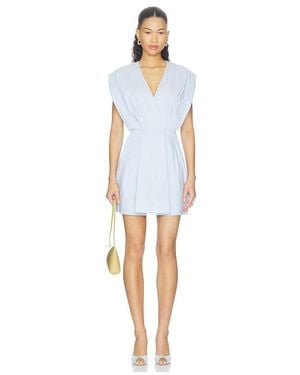 Jonathan Simkhai Sefi Cape Mini Dress - White