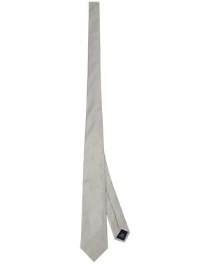 Polo Ralph Lauren Silk English Repp Solid Neck Tie - White