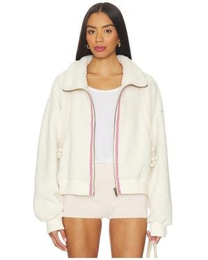 Free People Alpine Sherpa Cardi - White